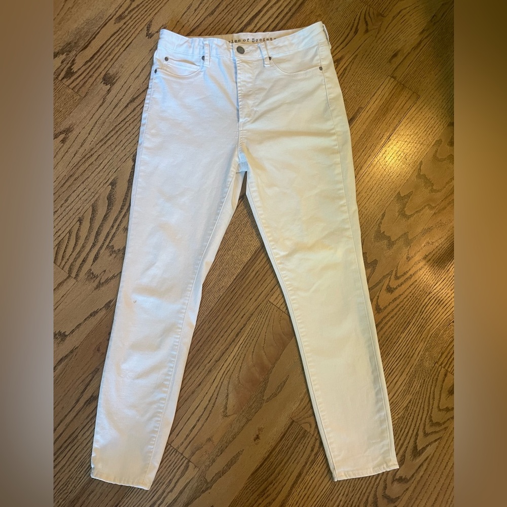 White Articles of Society Jeans